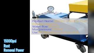 إزالة الصدأ بغسالة الضغط بقوة 15000 رطل لكل بوصة مربعة