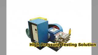 نظام اختبار ضغط مضخة الاختبار المائي 800 بار