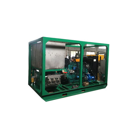معدات تفجير المياه بالضغط العالي المائي 90kw معدات السفع المائي النفاث