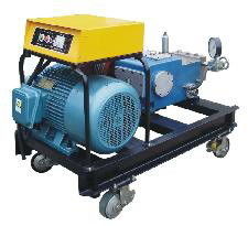 440V محرك كهربائي محرك محمول ارتفاع ضغط المياه الناسف 10000psi