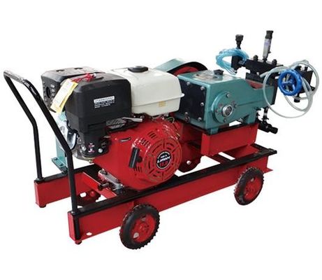 مضخة الاختبار الهيدروليكية 10000psi لخطوط أنابيب النفط مضخة اختبار الضغط 7.5KW