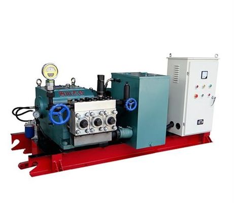 مضخة الاختبار المائية ذات الضغط العالي 75kw لاختبار ضغط وعاء الضغط