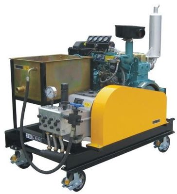 15000psi Water Blaster Machine Hydroblaster غسالة الضغط محرك ديزل