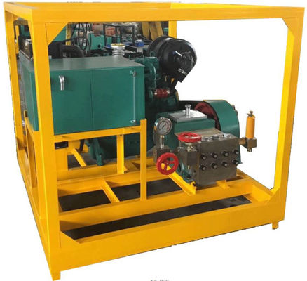 15kw ضغط عالي للغاية UHP آلات تفجير المياه مبادلات حرارية تنظيف الأنابيب