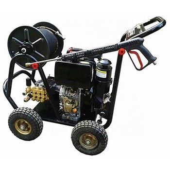 7.5kw 250Bar المحمولة آلة غسيل السيارات التجارية ارتفاع ضغط 3600psi