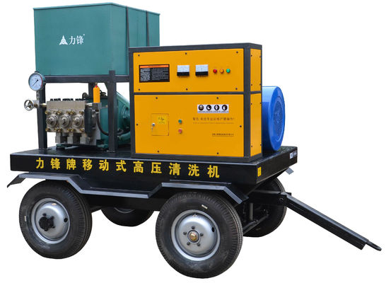 1200 بار 132kw مضخة اختبار ضغط خط الأنابيب معدات اختبار الضغط العالي