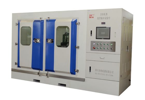 خرطوم مطاطي هيدروستاتيكي اختبار مضخة خرطوم مغزل آلة إزالة 1000bar 100MPa