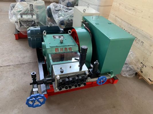 مضخة اختبار ضغط المياه 400bar لضغط أنابيب النفط في السفن