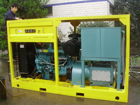 600bar 75kw عربة تنظيف الضغط العالي غسالة محرك قوة ضغط التنظيف