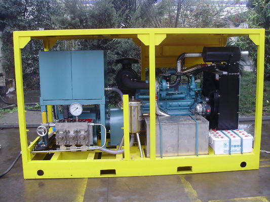 600bar 75kw عربة تنظيف الضغط العالي غسالة محرك قوة ضغط التنظيف