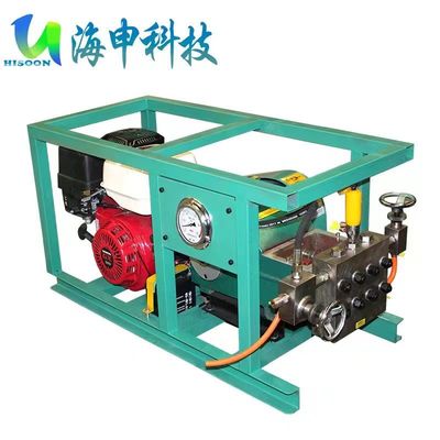 10000psi الضغط الثقيل عالية الماء النافث منظف الماء بلاستر للأنابيب النفطية